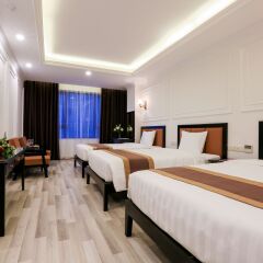 Galaxy Ha long Hotel комната для гостей фото 5