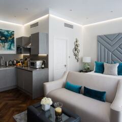 Отель Flying Butler Baker Street Apartments Великобритания, Лондон - отзывы, цены и фото номеров - забронировать отель Flying Butler Baker Street Apartments онлайн комната для гостей фото 3
