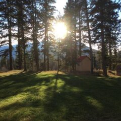 Отель Tete Jaune Lodge спортивное сооружение