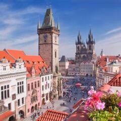 Hostel Santini Prague городской автобус
