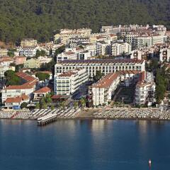 Emre Beach Hotel пляж