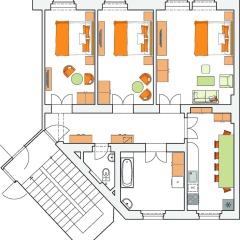 Отель Apartmány U Tržnice бассейн