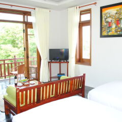 Отель Hoi An Osaka Riverside Villa & Spa комната для гостей фото 2