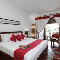 Отель Riverside Boutique Resort, Vang Vieng Лаос, Вангвьенг - 1 отзыв об отеле, цены и фото номеров - забронировать отель Riverside Boutique Resort, Vang Vieng онлайн комната для гостей фото 5