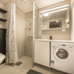 Отель Spot Apartments Hiekkaharju Финляндия, Вантаа - отзывы, цены и фото номеров - забронировать отель Spot Apartments Hiekkaharju онлайн ванная