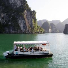 Отель Emeraude Classic Cruises Вьетнам, Халонг - отзывы, цены и фото номеров - забронировать отель Emeraude Classic Cruises онлайн приотельная территория