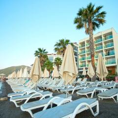 Sol Beach Hotel Турция, Мармарис - отзывы, цены и фото номеров - забронировать отель Sol Beach Hotel - All Inclusive - Adults Only онлайн пляж фото 2