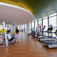 Отель Novotel Bangkok Platinum фитнесс-зал