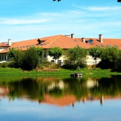 Отель Oca Golf Balneario Augas Santas Испания, Пантон - отзывы, цены и фото номеров - забронировать отель Oca Golf Balneario Augas Santas онлайн приотельная территория