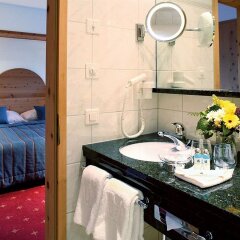 Отель Morosani Posthotel Швейцария, Давос - отзывы, цены и фото номеров - забронировать отель Morosani Posthotel онлайн ванная