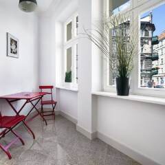 Отель Apartamenty Pomaranczarnia Познань балкон