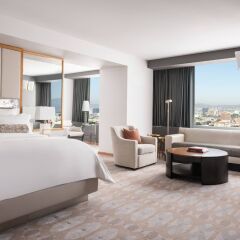 Отель Ritz Carlton Los Angeles Лос-Анджелес комната для гостей фото 5