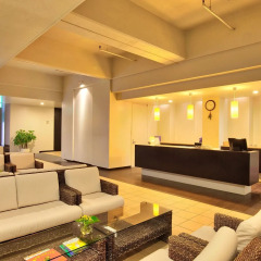 Moon Beach Palace Hotel Центр Окинавы интерьер отеля