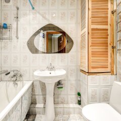 Гостиница Domumetro Na Prazhskoj Apartments в Москве отзывы, цены и фото номеров - забронировать гостиницу Domumetro Na Prazhskoj Apartments онлайн Москва ванная