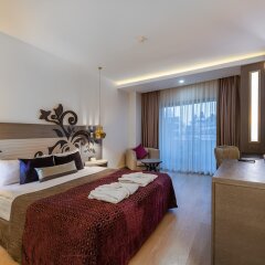 Отель Kirman Belazur Resort And Spa Богазкент комната для гостей фото 3
