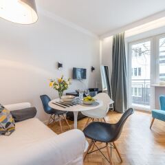 Апартаменты P&O Apartments Poznanska комната для гостей фото 4