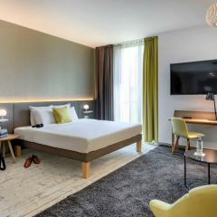Отель Novotel München Messe Германия, Мюнхен - 4 отзыва об отеле, цены и фото номеров - забронировать отель Novotel München Messe онлайн комната для гостей фото 4