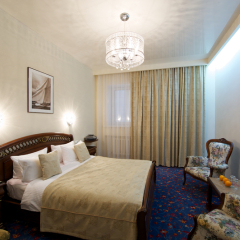 Гостиница Метелица 4* Стандартный номер разные типы кроватей фото 21
