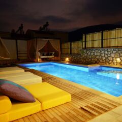 Villa Zeki by Akdenizvillam Турция, Калкан - отзывы, цены и фото номеров - забронировать отель Villa Zeki by Akdenizvillam онлайн бассейн