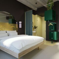 Отель 25hours Hotel The Circle Германия, Кёльн - отзывы, цены и фото номеров - забронировать отель 25hours Hotel The Circle онлайн комната для гостей фото 3