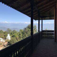 Отель The Fort Resort Непал, Нагаркот - отзывы, цены и фото номеров - забронировать отель The Fort Resort онлайн балкон
