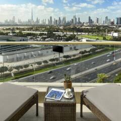 Отель Raffles Dubai балкон