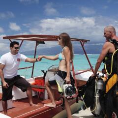 Отель Sofitel Moorea la Ora Beach Resort городской автобус
