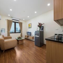 Апартаменты Granda Quan Hoa Apartment в номере