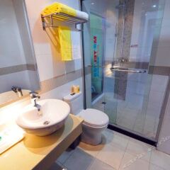Отель Hantai Mojia Hotel Hangzhou Xiaoshan Beigan Branch Китай, Ханчжоу - отзывы, цены и фото номеров - забронировать отель Hantai Mojia Hotel Hangzhou Xiaoshan Beigan Branch онлайн ванная