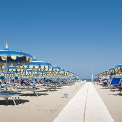 Hotel Sandra Римини пляж фото 2