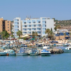 Отель Okeanos Beach Boutique Айя-Напа пляж