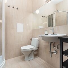 Отель Little Home - New Deco Польша, Варшава - отзывы, цены и фото номеров - забронировать отель Little Home - New Deco онлайн ванная