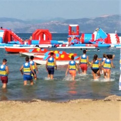 Отель Avra Sea View Paradise Pool Aparthotel Греция, Сивота - отзывы, цены и фото номеров - забронировать отель Avra Sea View Paradise Pool Aparthotel онлайн приотельная территория фото 2
