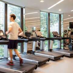 Отель Novotel Singapore on Stevens фитнесс-зал фото 3