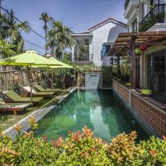 Отель Hoi An Silk River Villa бассейн фото 2