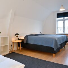 Апартаменты Super Cozy 3-bedroom Duplex Apartment in Frederiksberg Close to Copenhagen Zoo Фредериксберг комната для гостей фото 3