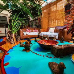 Hostel Mexico Df Airport Мехико спортивное сооружение