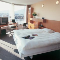 Отель Cornavin Швейцария, Женева - 4 отзыва об отеле, цены и фото номеров - забронировать отель Cornavin онлайн комната для гостей фото 3