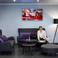 CABINN Aarhus Hotel интерьер отеля
