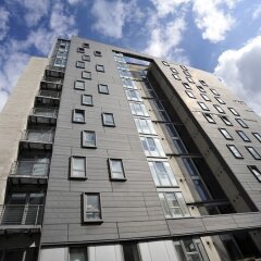 Отель Riverview Apartments Великобритания, Глазго - отзывы, цены и фото номеров - забронировать отель Riverview Apartments онлайн вид на фасад