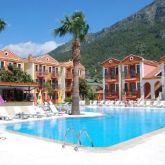 Akdeniz Beach Hotel Турция, Олюдениз - 1 отзыв об отеле, цены и фото номеров - забронировать отель Akdeniz Beach Hotel онлайн бассейн фото 3