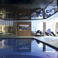 Отель Stroblhof Active Family Spa Resort Горнолыжный курорт Ортлер бассейн