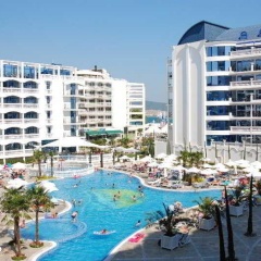 Отель Arcadia Spa Hotel Болгария, Солнечный берег - отзывы, цены и фото номеров - забронировать отель Arcadia Spa Hotel онлайн бассейн