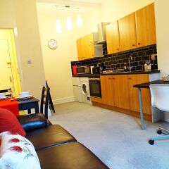 Апартаменты CDP Apartments Kelvinhall Глазго в номере