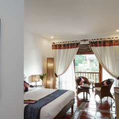 Отель Riverside Boutique Resort, Vang Vieng Лаос, Вангвьенг - 1 отзыв об отеле, цены и фото номеров - забронировать отель Riverside Boutique Resort, Vang Vieng онлайн комната для гостей фото 2