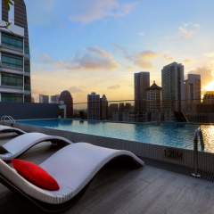 Отель Oakwood Studios Singapore бассейн