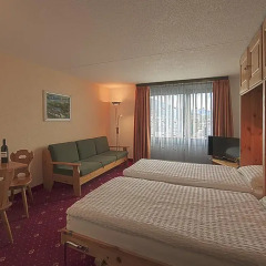 Отель Club Hotel Davos Швейцария, Давос - отзывы, цены и фото номеров - забронировать отель Club Hotel Davos онлайн комната для гостей фото 4