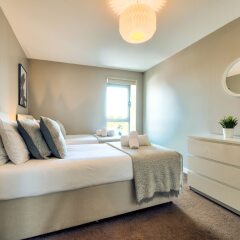Отель City Riverview Apt Balcony & Parking Великобритания, Глазго - отзывы, цены и фото номеров - забронировать отель City Riverview Apt Balcony & Parking онлайн комната для гостей фото 2