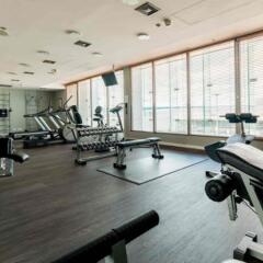 Отель Courtyard by Marriott Warsaw Airport фитнесс-зал
