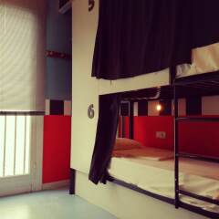 Open Hostel Madrid комната для гостей